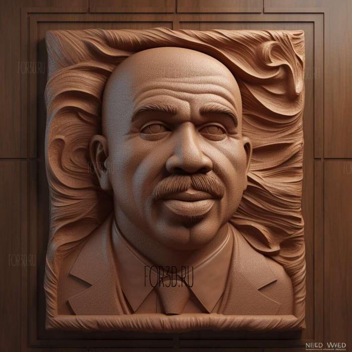 steve harvey 3 stl model for CNC